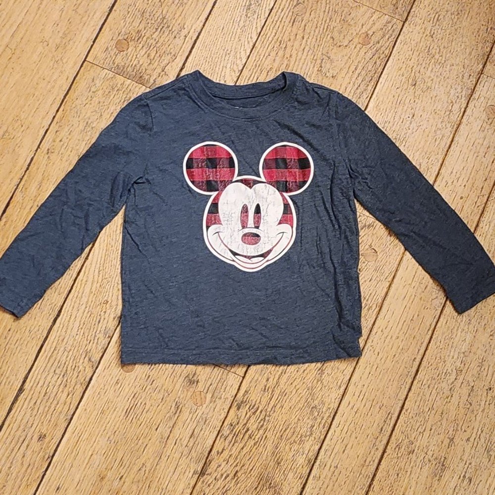 Disney Jumping Beans Mickey Mouse Christmas Jersey Size 4T